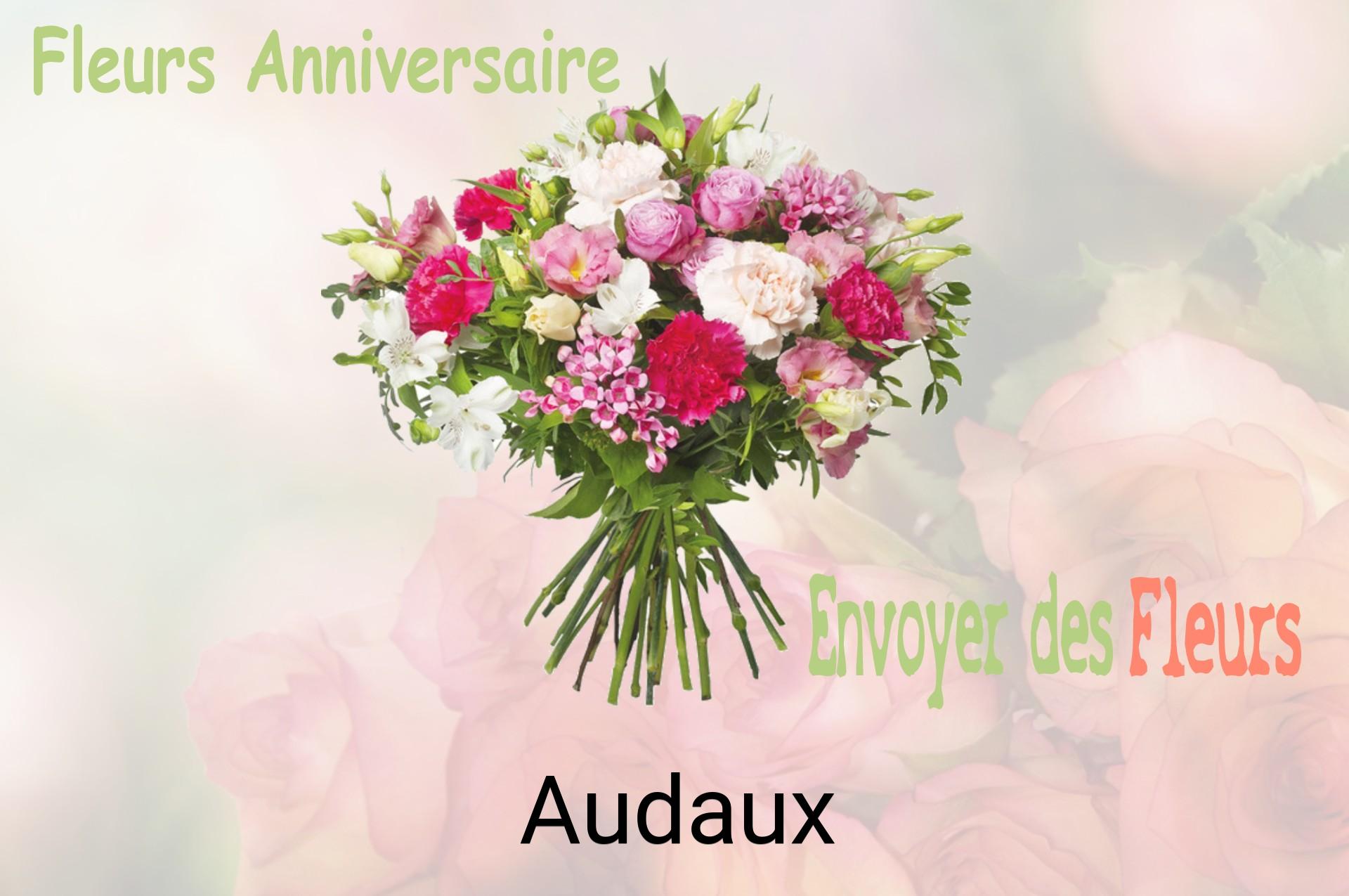 Bouquet de fleurs d’anniversaire livré à Audaux